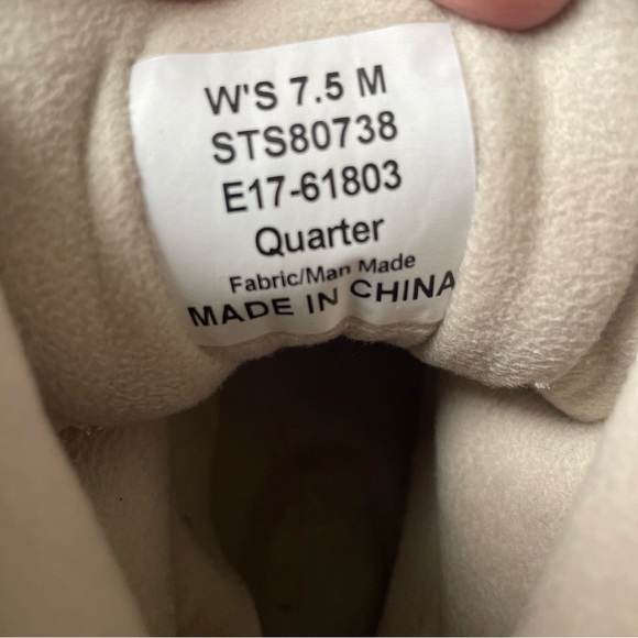 SOLD - SPERRY TOP SIDER DUCK BOOTS QUILTED WOMEN SIZE 7.5 - Picture 4 of 4